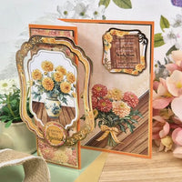 Hunkydory - November - Chrysanthemum Luxury Topper Sheet YEAR711