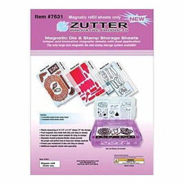 Zutter - Magnet Sheets 3 Pack (3 Magnetic Sheets + 3 Dividers*)