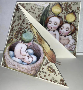 Craft Along Card Kit - Gumnut Babies 1