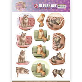 3D Push Out - CAT'S WORLD - Show Cats