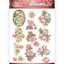 3D - Die Cut - Lovely Christmas- Ornaments