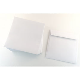 Square Envelope - 130mm - White PKT 10