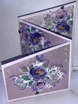 Craft Along Card Kit - Lilac Bloom