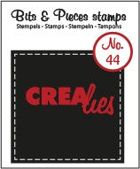 Crealies Bits & Pieces Stamps No 44 NOW 1/2 PRICE