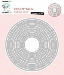 Studio Light Cutting Die - Essentials no. 415 Nested Circles