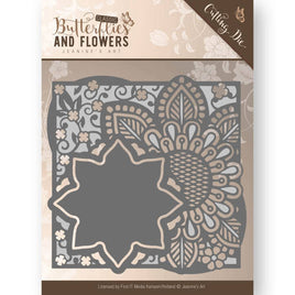 Jeanine's Art - Flower Frame Star - Cutting and Embossing Die
