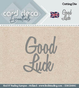 Card Deco Essentials - "Good Luck"