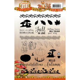 Yvonne Creations - Clear Stamp - Fabulous Fall