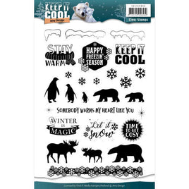 Amy Design - Clear Stamps - Keep It Cool - Last Chance Heavily Reduced