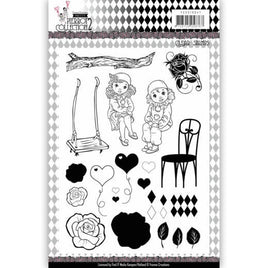 Yvonne Creations - Clear Stamp - Pretty Pierrot Collection 2