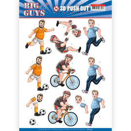 3D Push Out - BIG GUYS - Sports