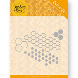 Jeanine's Art - Hexagon Set Buzzing Bees Die Set