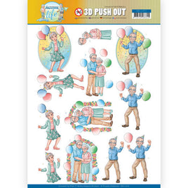 Yvonne Creations - 3D PUSH OUT - Active Life - Party Together