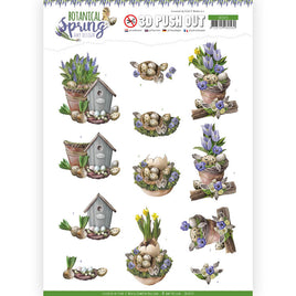 3D - Push Out - Amy Design - Botanical Spring - Spring Arrangement
