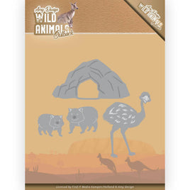 Amy Design - Wild Animals Outback - Emu & Wombat