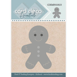 Card Deco Essentials - Cutting Dies - Mini Dies - Cookie Ginger Breadman