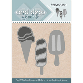 Card Deco Essentials - Cutting Dies - Mini Dies - Ice Creams