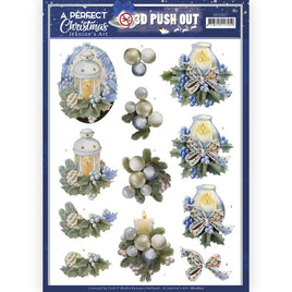 Push Out - Jeanine's Art - A Perfect Christmas - Christmas Candles