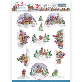 3D - Die Cut - Push Out - Yvonne Creations - Christmas Miracle - House