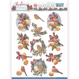 3D - Die Cut - Push Out - Yvonne Creations - Christmas Miracle - Bird