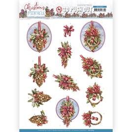 3D - Die Cut - Push Out - Yvonne Creations - Christmas Miracle - Pinecone