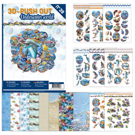 3D Push Out Book  No 39 - Underwater World