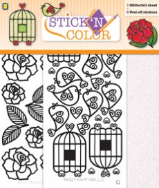 Stick'n Color Kit - 8 various designs