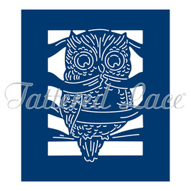 Tattered Lace Dies - Notebook Owl