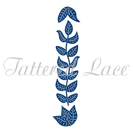 Tattered Lace Dies-Forest Pines Leaf Border Spray