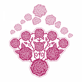 Carnation Crafts - Decoupage Rose Die Set