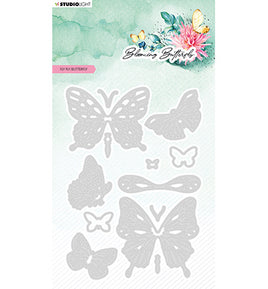Studio Light - Cutting Dies - Fly fly Butterfly, Blooming Butterfly range
