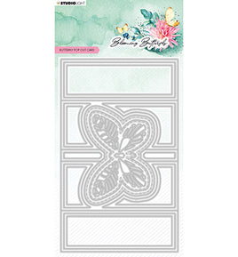 Studio Light - Cutting Dies - Butterfly Pop Out Card, Blooming Butterfly range
