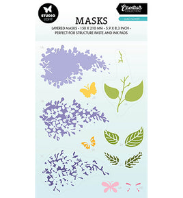 Studio Light - Mask/Stencil- Cherry Blossom - Essentials No 172