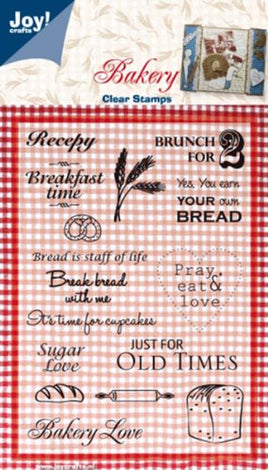 Joy Crafts -Bakery - Clear Stamps