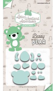 Joy Crafts - Little Woodland Adventures - Dendennis Berry Bear