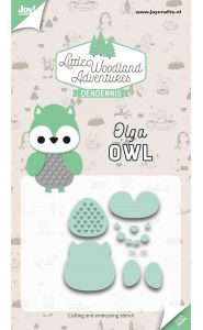 Joy Crafts - Little Woodland Adventures - Dendennis Olga Owl NOW HEAVILY REDUCED