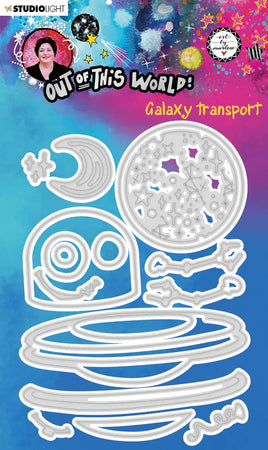 Art by Marlene- Out of this World- Galaxy Transport Die Set