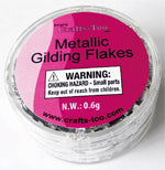 
              Metallic Guilding Flakes  - available in many colours
            
