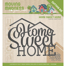 Yvonne Creations - Moving Madness - Home Sweet Home Words