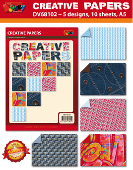 Creative Papers Pkt 10 sheets 68102