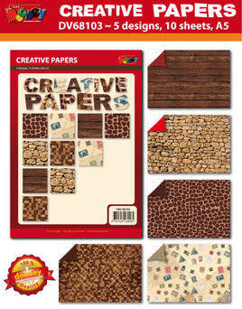 Creative Papers Pkt 10 sheets 68103