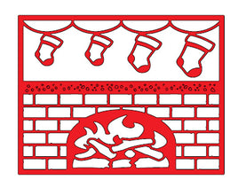 Cheery Lynn - Fireplace Stockings