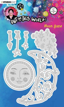 Art by Marlene- Out of this World- Moon Gaze- Die Set