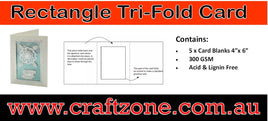 Rectangle window Tri-Fold