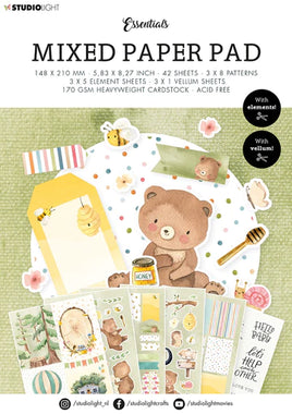 Studio Light A5 Essentials Mixed Patterned Paper Pad #11