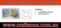 
              Square Twisted Corner Card
            
