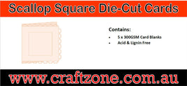 Scallop Square Card