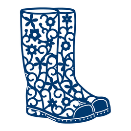Tattered Lace Dies -Festival Wellies