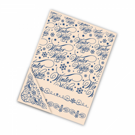 Tattered Lace Embossing Folder - Winter Wishes