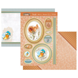 Hunkydory -Luxury Topper Set-The Red Squirrel & Kingfisher
